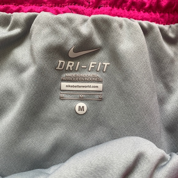Nike Black & Pink Dri-Fit Running Shorts- Size M - Picture 3 of 12